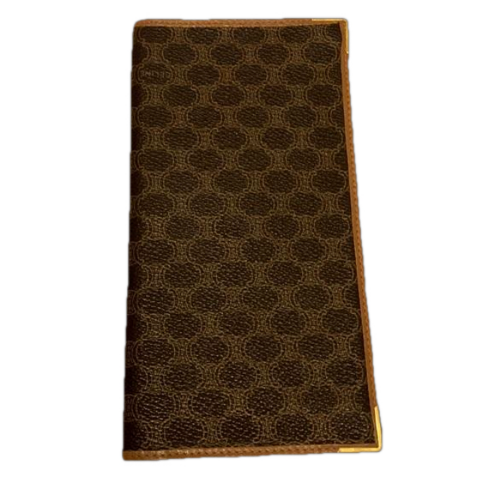 Celine canvas long wallet